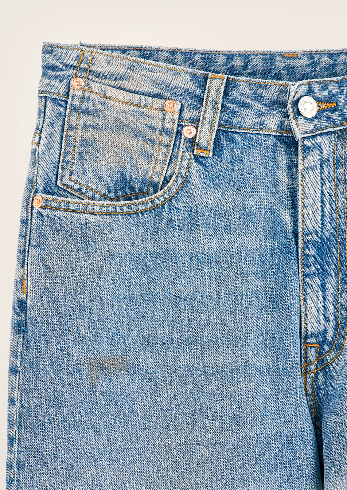 Pantera Distressed Wide Leg Jean - Image 4